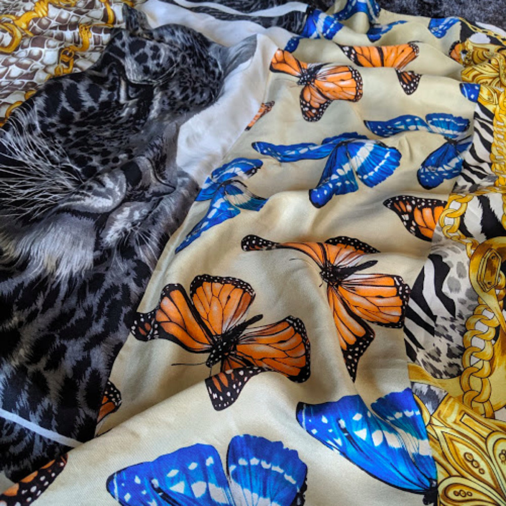 Echo - Silk scarf